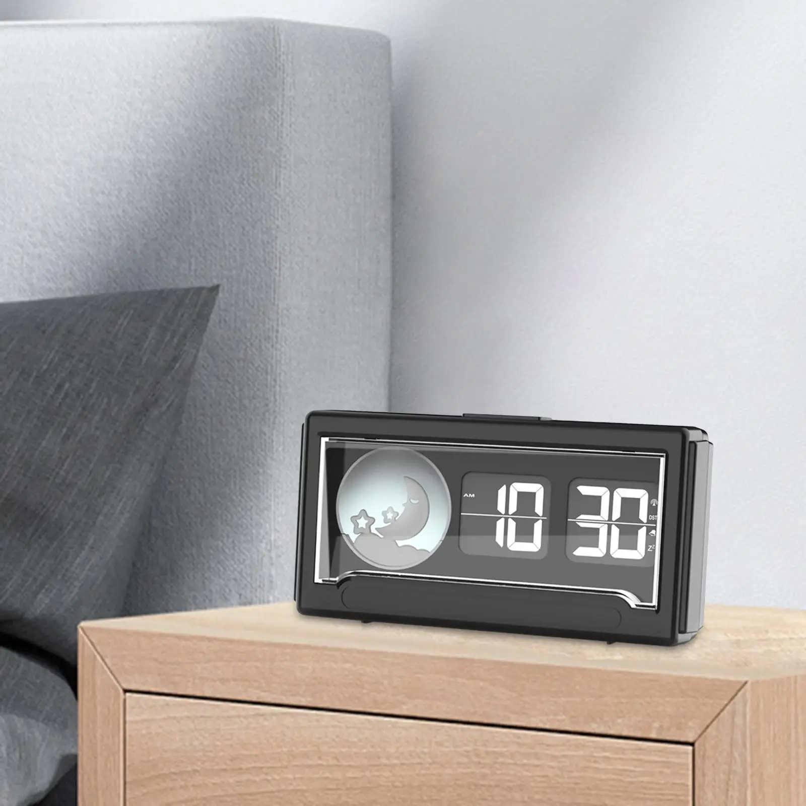 Auto Flip Clock Vintage Clock Flip Page Turning Clocks for Bedroom Decor Desk Page Turn Analog Desk