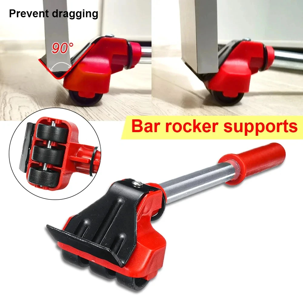 5Pcs Set Heavy Duty Furniture Lifter Mover