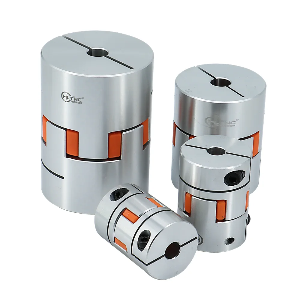 1pc Plum Coupling flexible coupling shaft coupler shaft connector rigid shaft coupler Star Engraving Machine Servo Motor Coupler D30 L40 Inner Hole 6/6.35/7/8/9.525/10/11/12/14/15/16mm For CNC