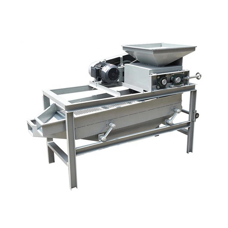 Commercial Nut Sheller Hazelnut Walnut Almond Shelling Machine Automatic Cashew Breaker Cracking Peeling Machine