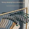 32 Clips Folding Clothes Dryer Hanger Windproof Socks Underwear Drying Rack Household Children Adults Storage Laundry Rack 4