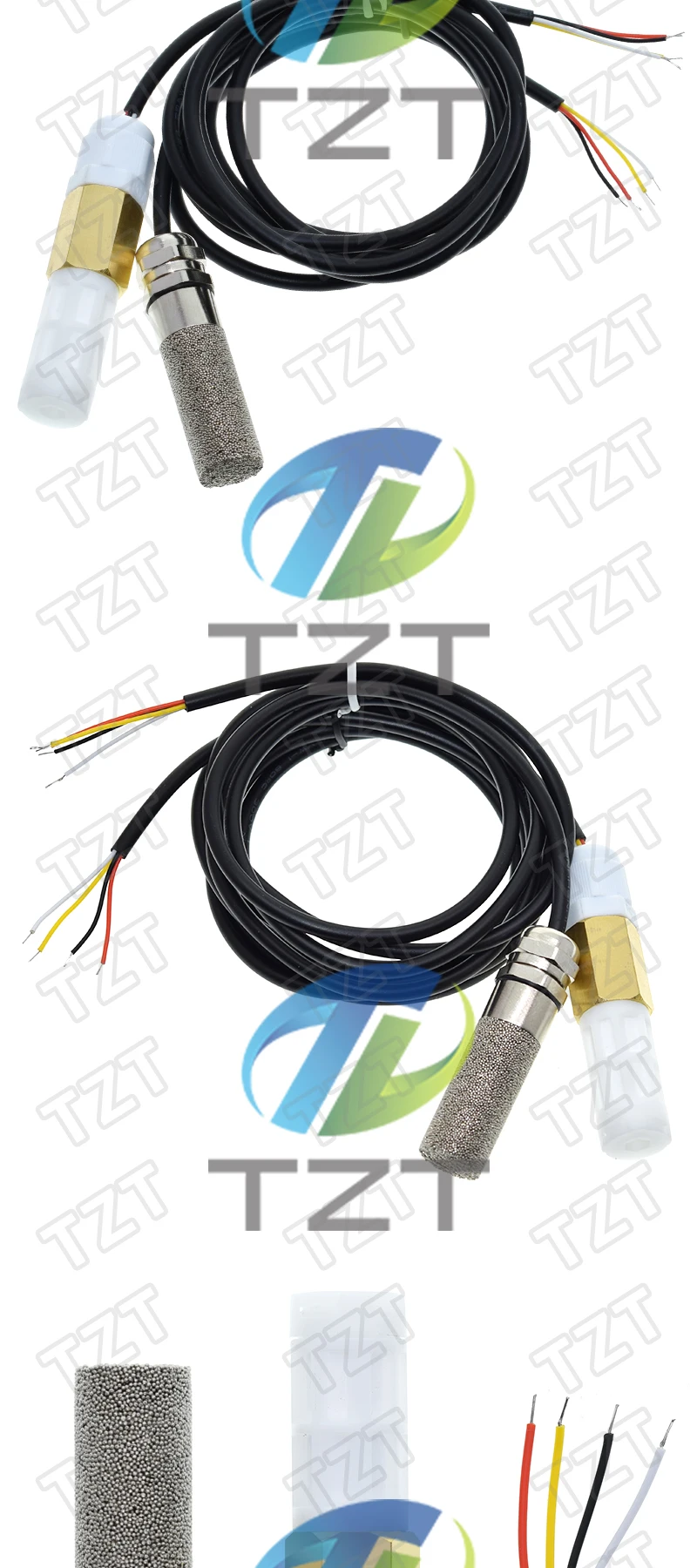 Digitales temperatur feuchtigkeit sensor sonde sender modul rs485 rs 485 modbus rtu wasserdicht innen erkennung und erfassung – Detail 7