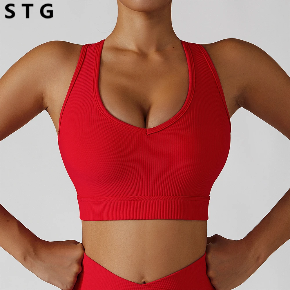 Sports Bra Top Women Sexy Tight Sports Bra Gym Workout Fitness Yoga