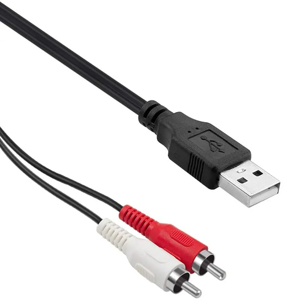 USB-RCA ̺, USB 2.0 -2 RCA   AV/V , ķڴ  ĸó ī ø  ̺, TV/Ma