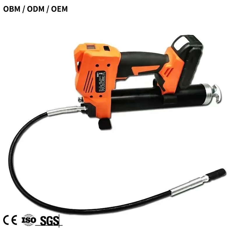 

10000PSI 20V Electric Grease Pump Battery Operated High-pressure Excavator Grease Gun Electric Cordless Grease Gun