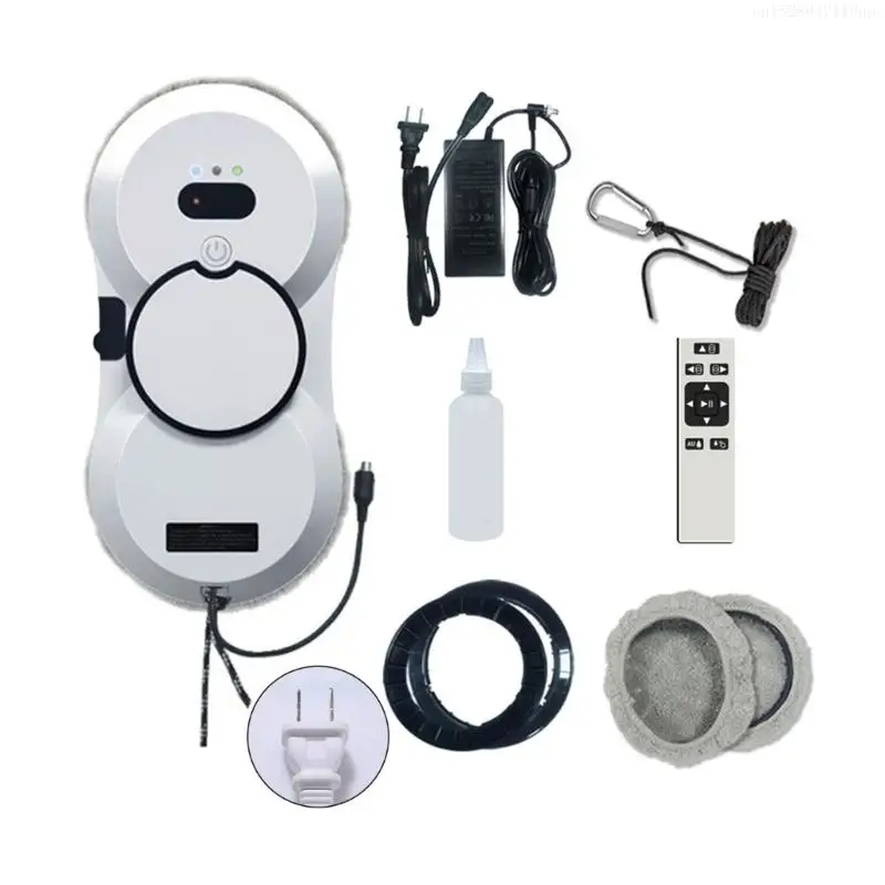 Window Cleaning Robot Vacuum Cleaner Robot Window Cleaner Electric Glass Window Cleaner Remote Control for Home R9UD 2