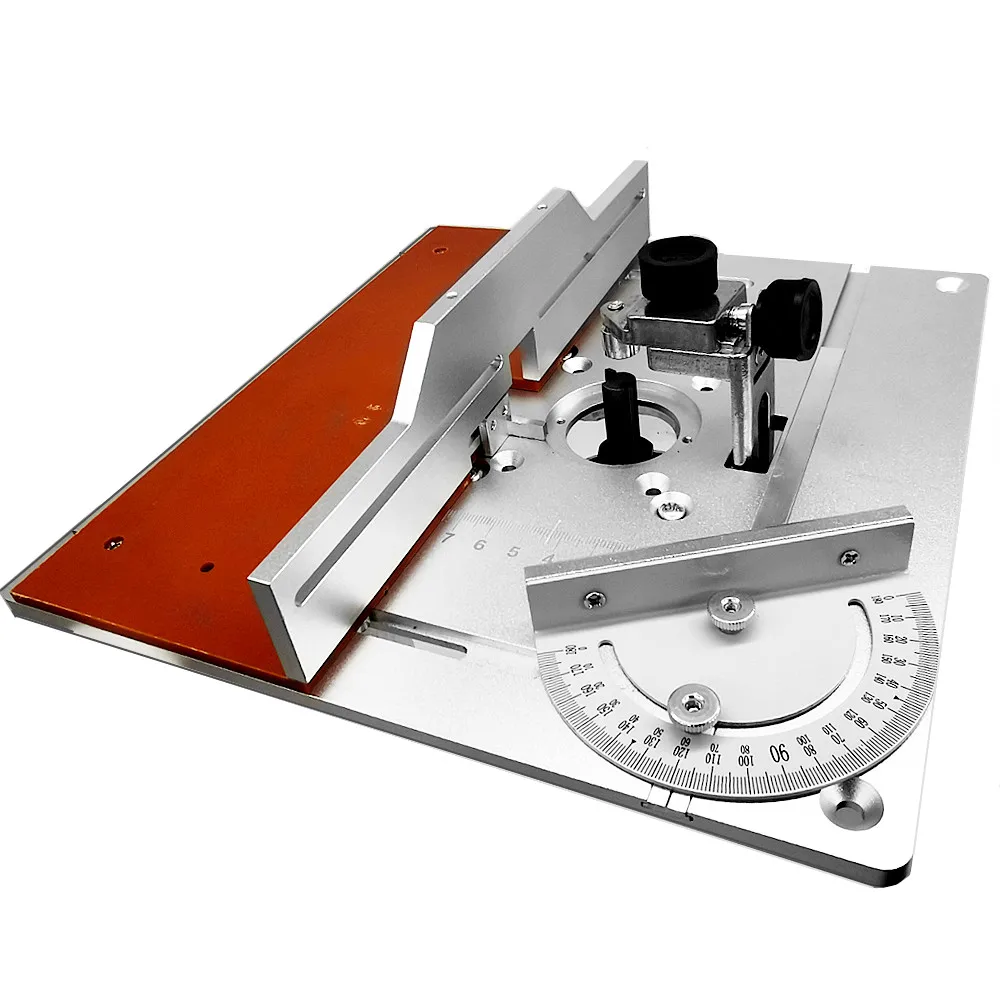 Beikalone Router Tafel Insert Plaat 120x120x8mm Aluminium - Voor Makita RT0700C En Meer