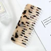 Korean Fashion Design Hair Comb Wide Teeth Acetate Hairdressing Comb Anti-static Massage Hairbrush Colorful Hair Styling Tools 5