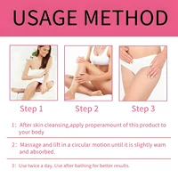 Crème raffermissante interne pour les jambes – Crème hydratante sans parfum, adaptée à tous les types de peau, peau liftante et raffermissante, lissante des cuisses, des fesses, de l'abdomen 6