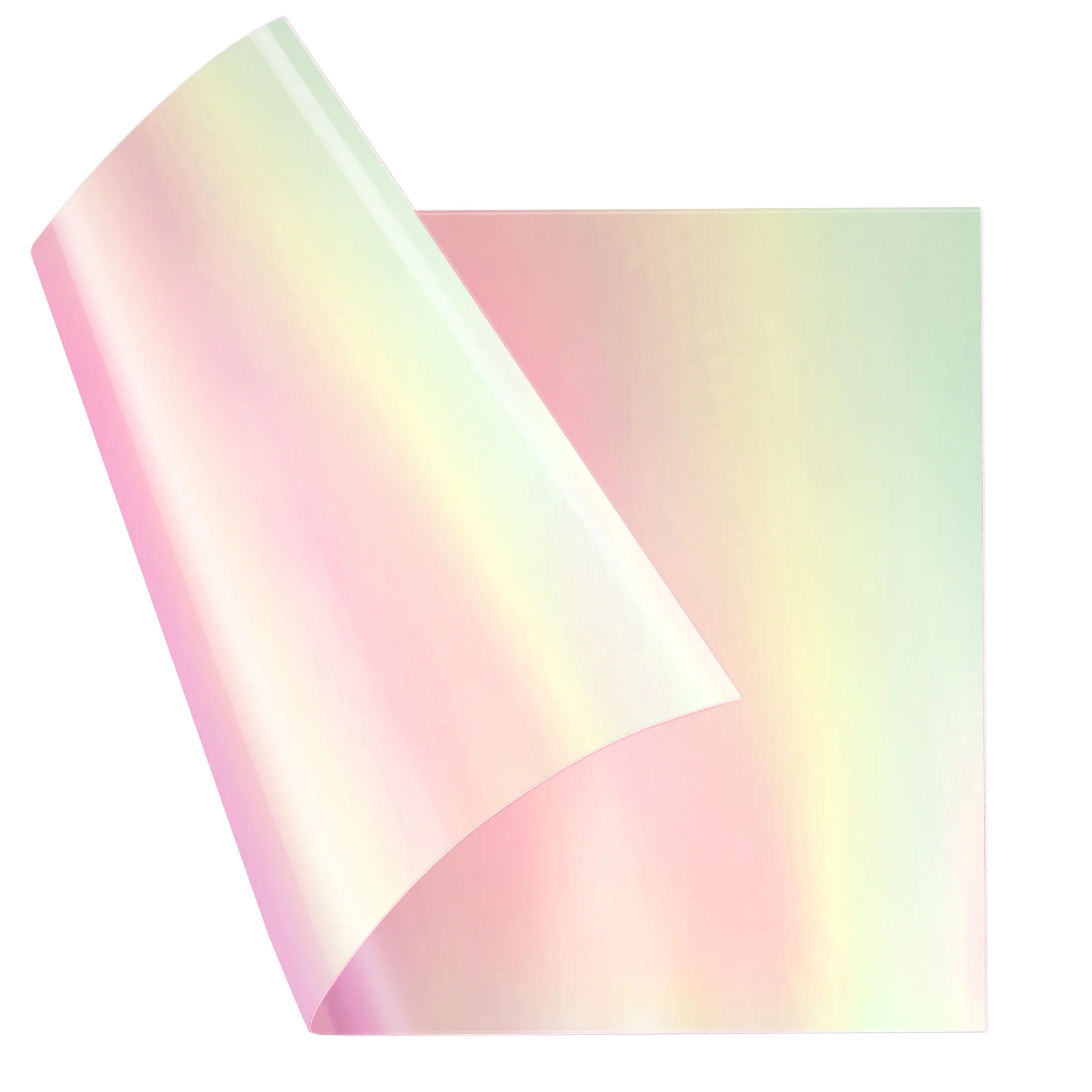 

Flower Gifts Holographic Window Film Clear Wrapping Paper Packing Sheet Gift Wrapping Paper Iridescent Cellophane Ultra Thin