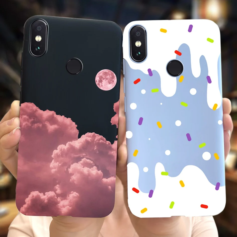 Per Xiaomi Redmi Note 5 Pro Custodia Fashion Cloud Cover Antiurto Per Xiomi Redmi Note 5 Pro Note5 Pro Custodia Morbida Coque 5.99"