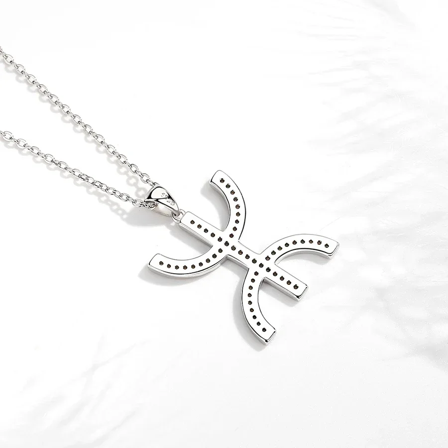 KALETINE 새로운 럭셔리 크리스탈 CZ AZA 펜던트 목걸이 무료 남자  체인 목걸이, 여성을 위한 웨딩 주얼리 선물