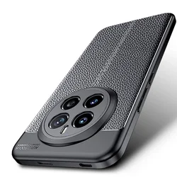 Premium Soft Silicone Protective Back Cover for Magic 6 Pro (Black)
