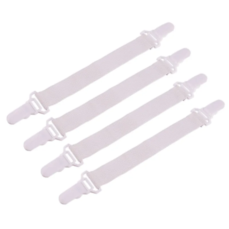 

4pcs Elastic Bed Sheet Mattress Cover Blankets Grippers Clip Sofa Bed Fasteners Slip-Resistant Belt Home Textiles Accessories