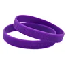 1PC/7PCS Cancer Sucks Silicone Rubber Wristband Debossed Logo Bracelet Adult Size 3