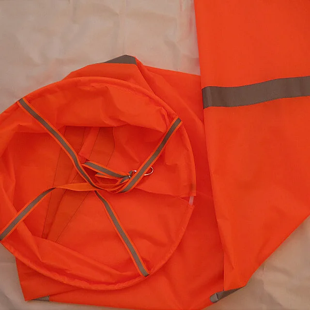 80/100/150/200 Cm Repülőtér Windsock Kültéri Időjárási Szélességű Szélmérési Zokni Táska Fényvisszaverő Övvel - Image 3