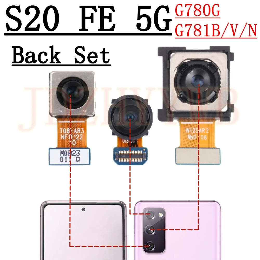 Enhanced Camera Module for Samsung Smartphones - High-Resolution Front and Rear Camera with Flex Cable