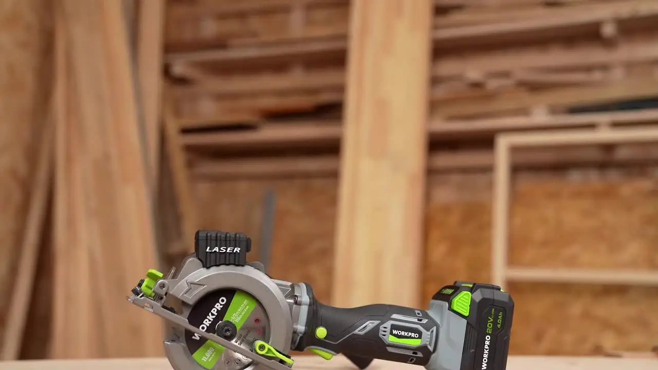 20V Brushless 4-1/2 In. Mini Sega Circolare Senza Fili - Foto 7