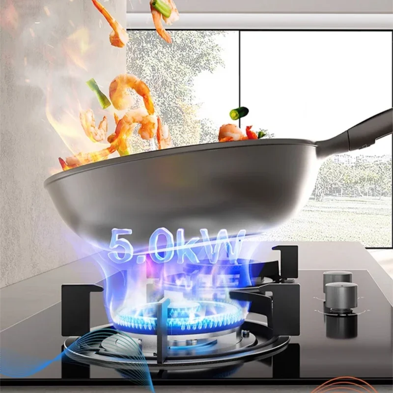 Natural Gas Stove Household Double Stove Estufas De Gas Para Casa Cooktop Fogao Cooktop Газовая Плита Для Кухни