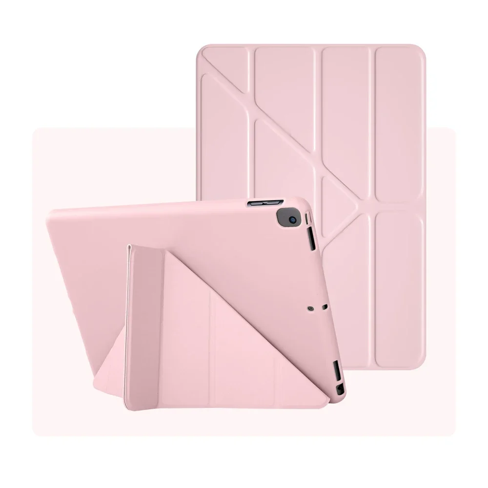 Y-Fold Leather Soft Cover Sleeve Stand
