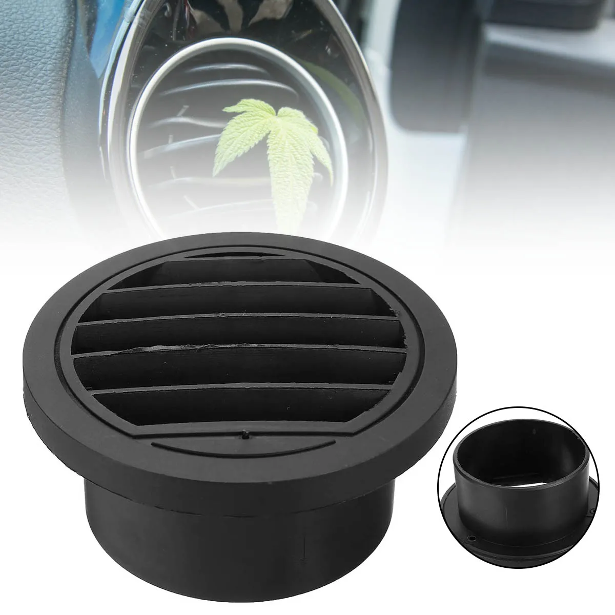 

New 1pc 75mm Diesel Heater Duct Hose Pipe Warm Air Vent Directional Outlet Convenience to Install and Use Durable and Practical