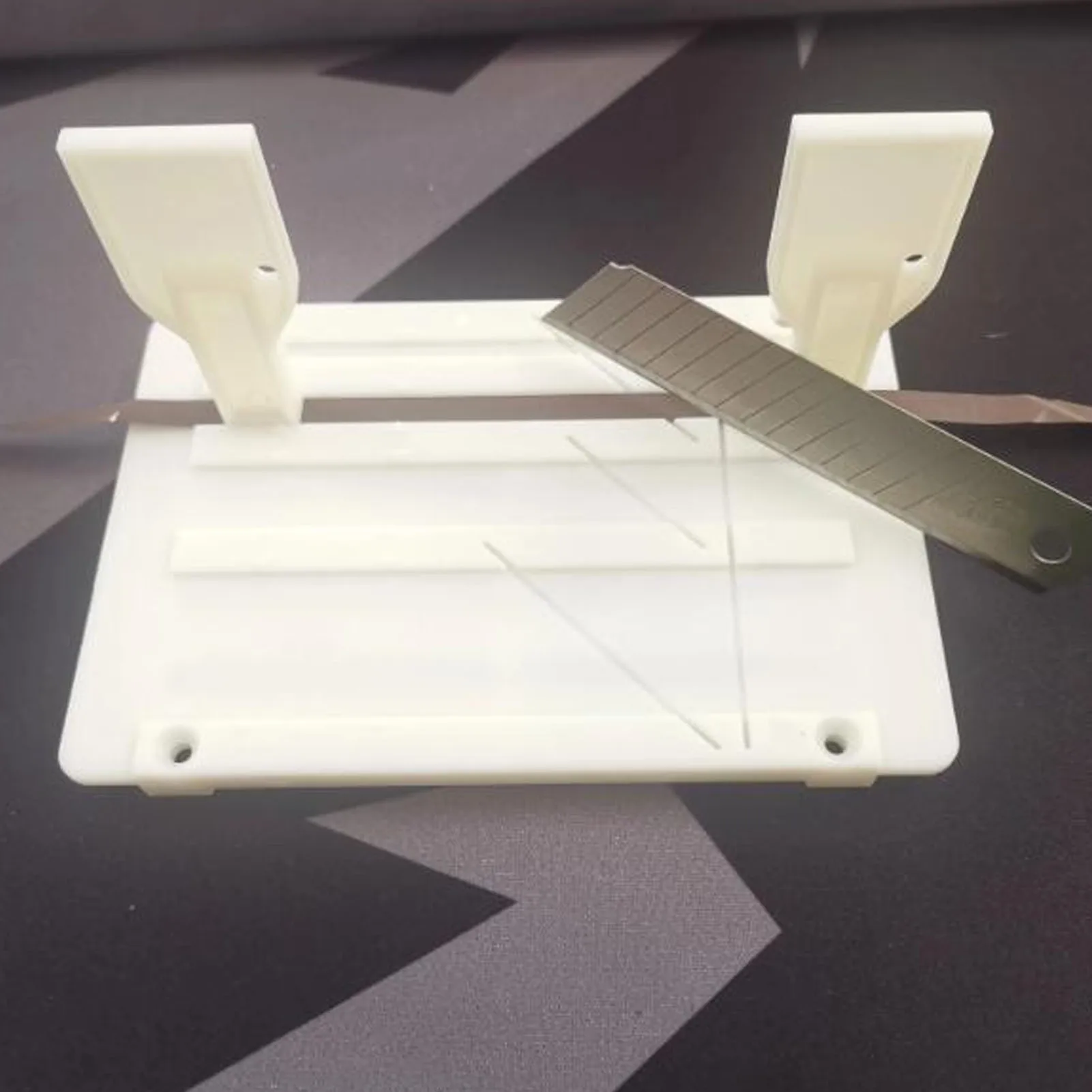 1/4 10 In Tape Splicing Set Open Reel To Reel Tape Splicing Set Professional Compact Adjustable Length for Tape Reel Recorder