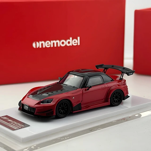 限定 ONEMODEL S2000 ミニカー 1/64 Onemodel 1:64 Red JDM JS AP S2000 Racing Sports Model