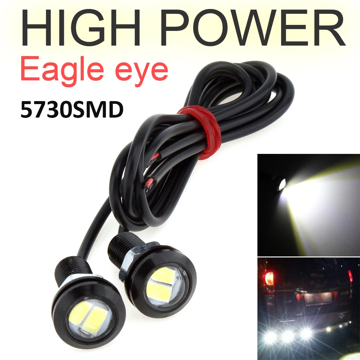ڵ ̱  LED ÷ DRL ְ , 9W LED    ȣ , 18mm, 23mm, 12v, 2 