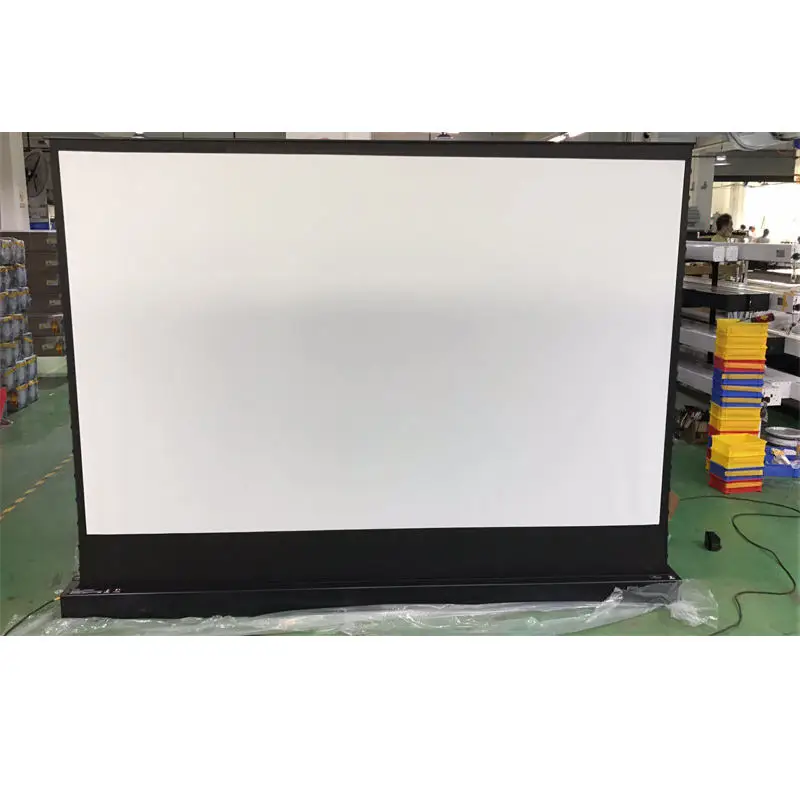 Pantalla Proyector Electrica 150' Blackout 16:9 Con Control