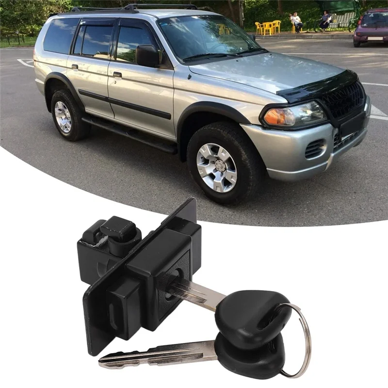 글러브 박스 잠금 장치 MB846665 Mitsubishi Montero Pajero Cheetah 도구 상자 잠금 장치 잠금 코어 어셈블리 용 글러브 박스 잠금 장치 어셈블리