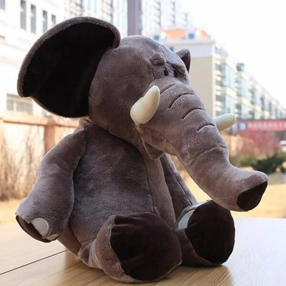 25CM Jungle Brothers Plush Stuffed Toy Elephant Animals Dolls for Kid Gifts 2