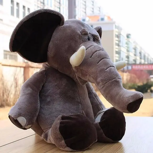 25CM Jungle Brothers Plush Stuffed Figure Games Toy Elephant Animals Dolls for Kid Gifts 2