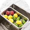 Stainless Steel Drain Basket Retractable Sink Strainer Basket For Washing Basin Bowl Chopsticks Plate Sink Drain Tray 6