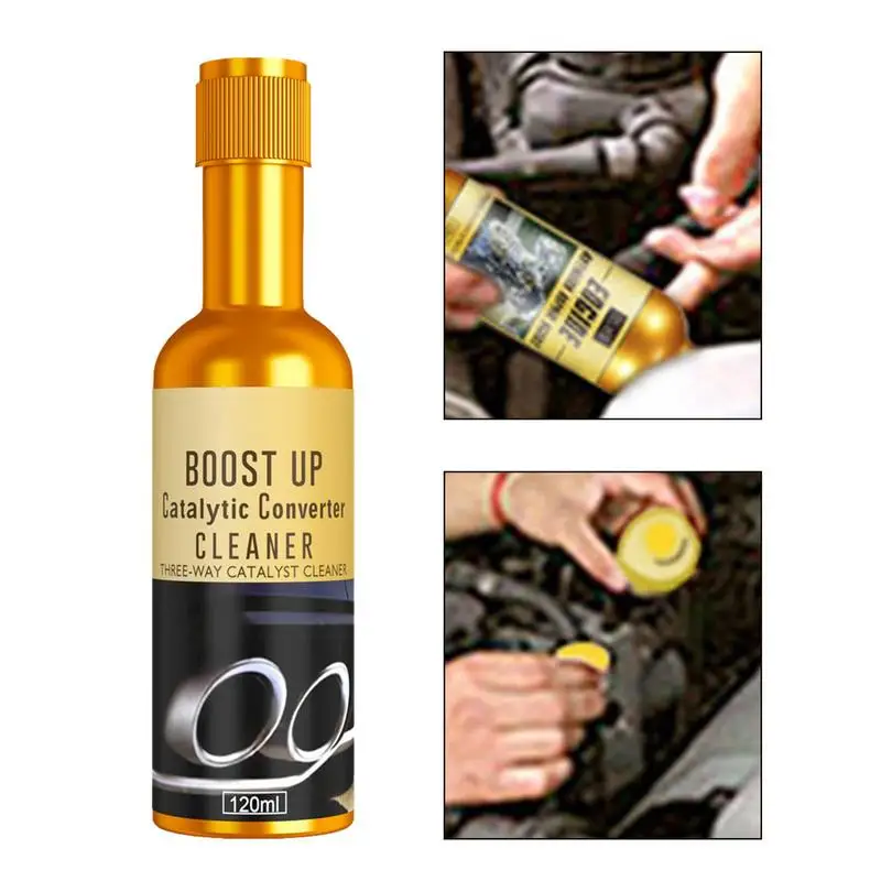 

120ml Engine Catalytic Converter Cleaners Automobile Cleaner Catalysts Easy To Clean Car Engine Wear Repair Agent Additive