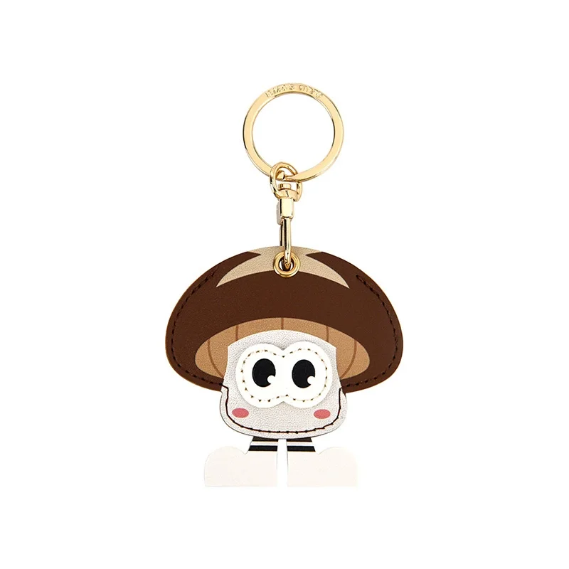 Premium Leather Keychain with Braided Rope - Protective Cover and Anti-Scratch Design