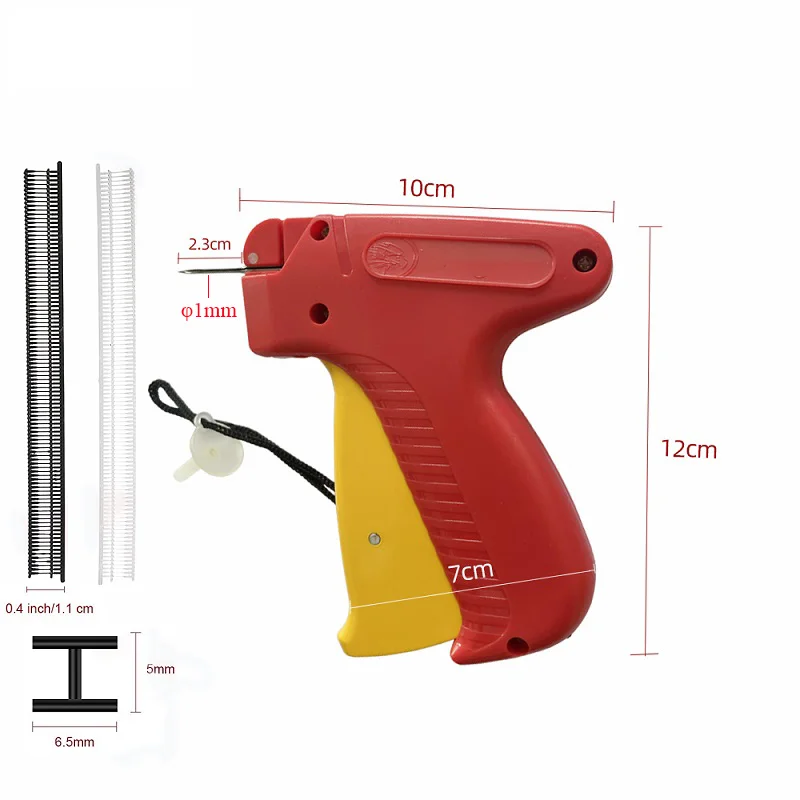 Label Gun Quick Fix Button Replacement Tool Button Fasteners Sewing Tool Clothes Price Label Tagging Tag Gun With 10000 X 5mm Barbs