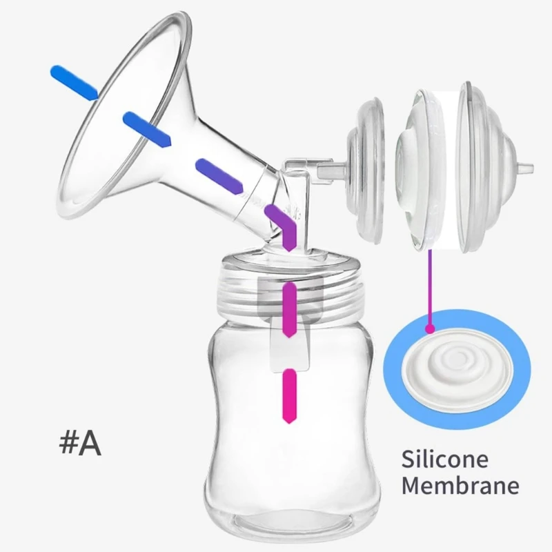 

Silicone Valves Accessories Anti Backflow Membrane Parts for Breast Pumps Enhances Suction Efficiency for S2/9