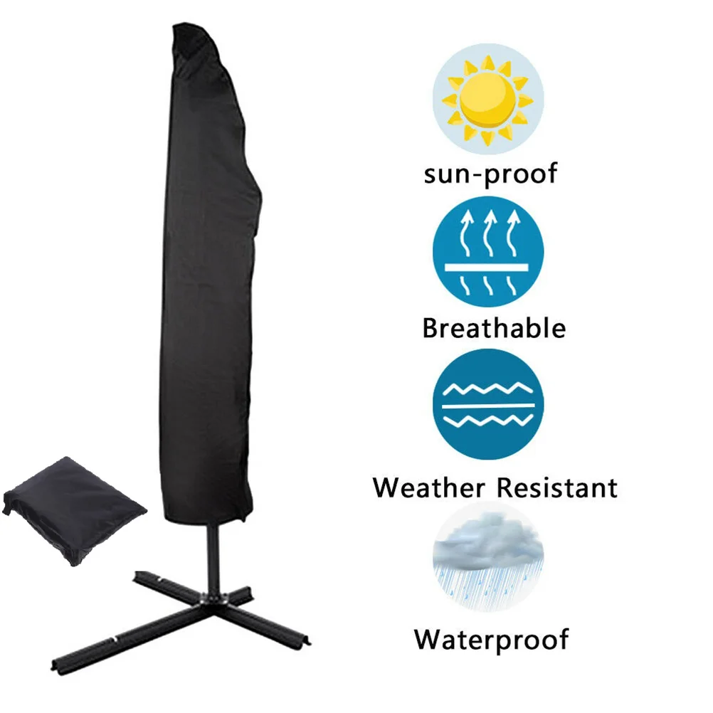 

Patio Covers Waterproof Outdoor Parasol Cover Oxford Fabric Cantilever Cover for Garden Outside