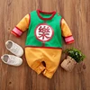 Baby Boys Long Sleeve Cartoon Cosplay Outfit Onesies Costume Romper Jumpsuit Infant Clothes Toddler 100% CottonSpring and Autumn 1