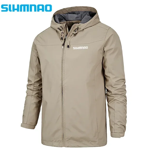 Mens Military Jackets Waterproof Fishing Raincoat Cycling Windproof Mountaineering Spring and Autumn Coat