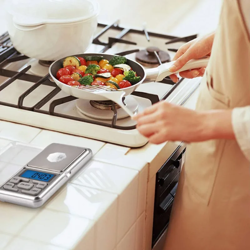 Description Picture 6 of itemMini Digital Pocket Scales Jewelry Scales Weight Diamond Balance Kitchen Weighing High Precision Electronic Digital Pocket Scale