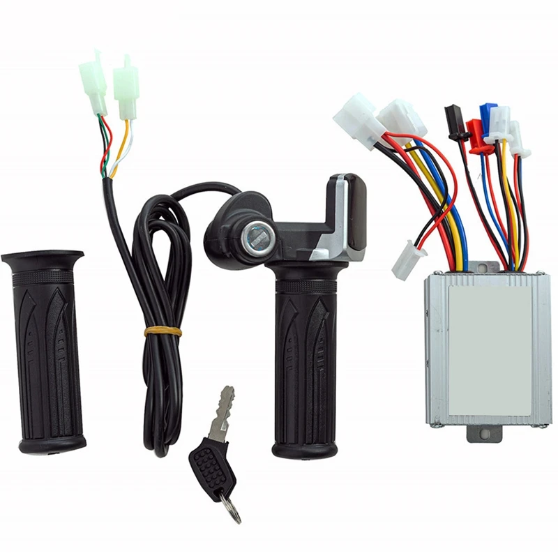

Electric Bicycle Accessories 36V 500W Controller And Throttle Screw Grip Motor Controller For Electric Bicycle E-Bike