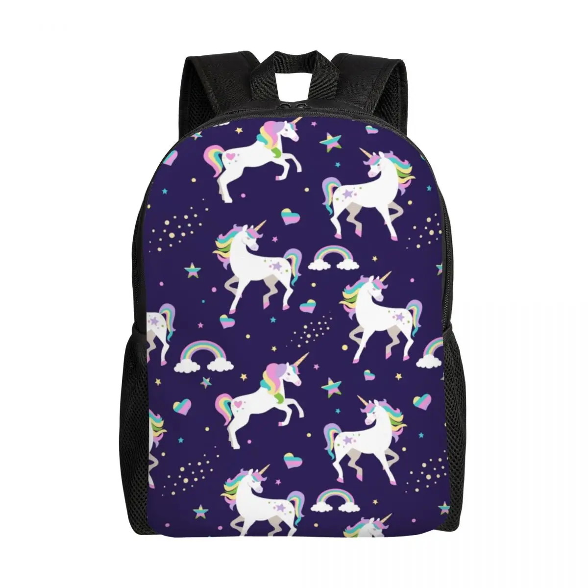 

Custom Fashion Unicorn Backpack Men Women Basic Bookbag for College School Bags