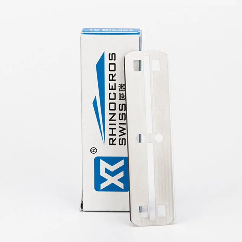 100 Pz/Set Sostituisci La Lama Di Rasoio Da Uomo Per Rasatura Lames De Rasoir Blades Per Lame Per Sopracciglia Da Barbiere