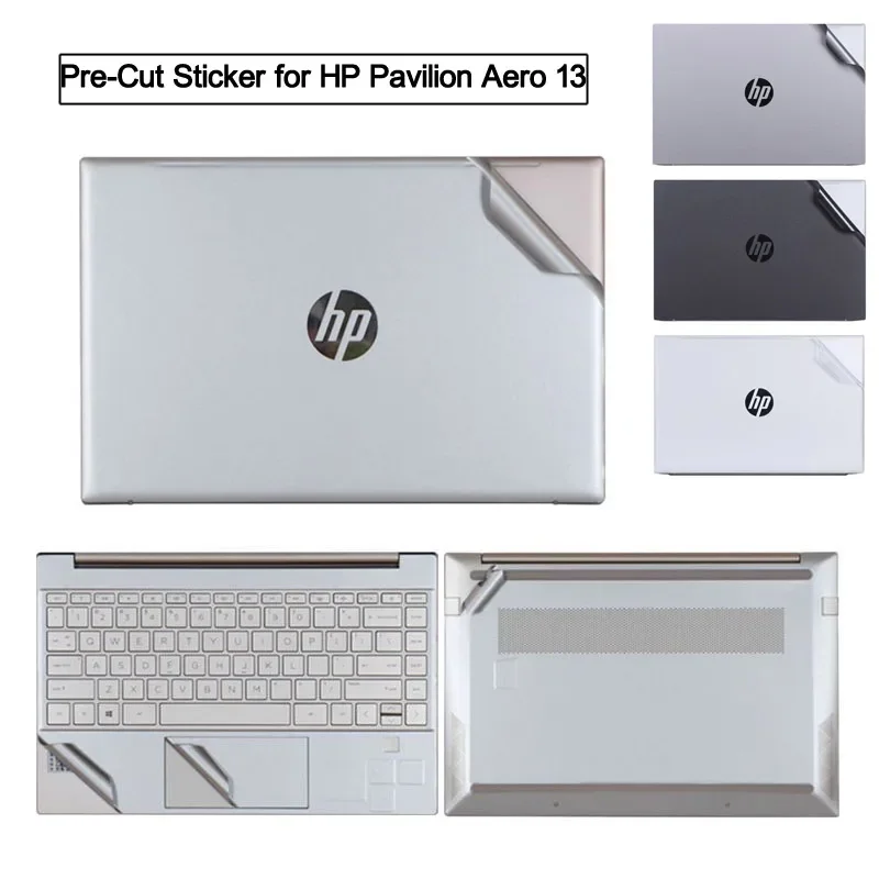 Anti Fingerprint Laptop Vinil Adesivo Capa Pré-cortada para hp Pavilion Aero 13 X360 13-u 13.3 2013 2023 13.3 13-be 13-bb 13-an
