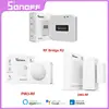 SONOFF RF Bridge R2 433MHz RF Wi-Fi Wireless Gateway Smart Scene Home Security Support DW2-RF PIR3-RF Sensor Via EWeLink Alexa 1