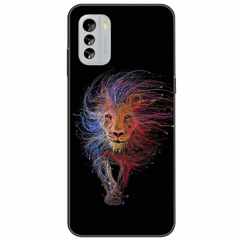 Silicone Painted Cat Animal Design TPU Soft Phone Case Cover