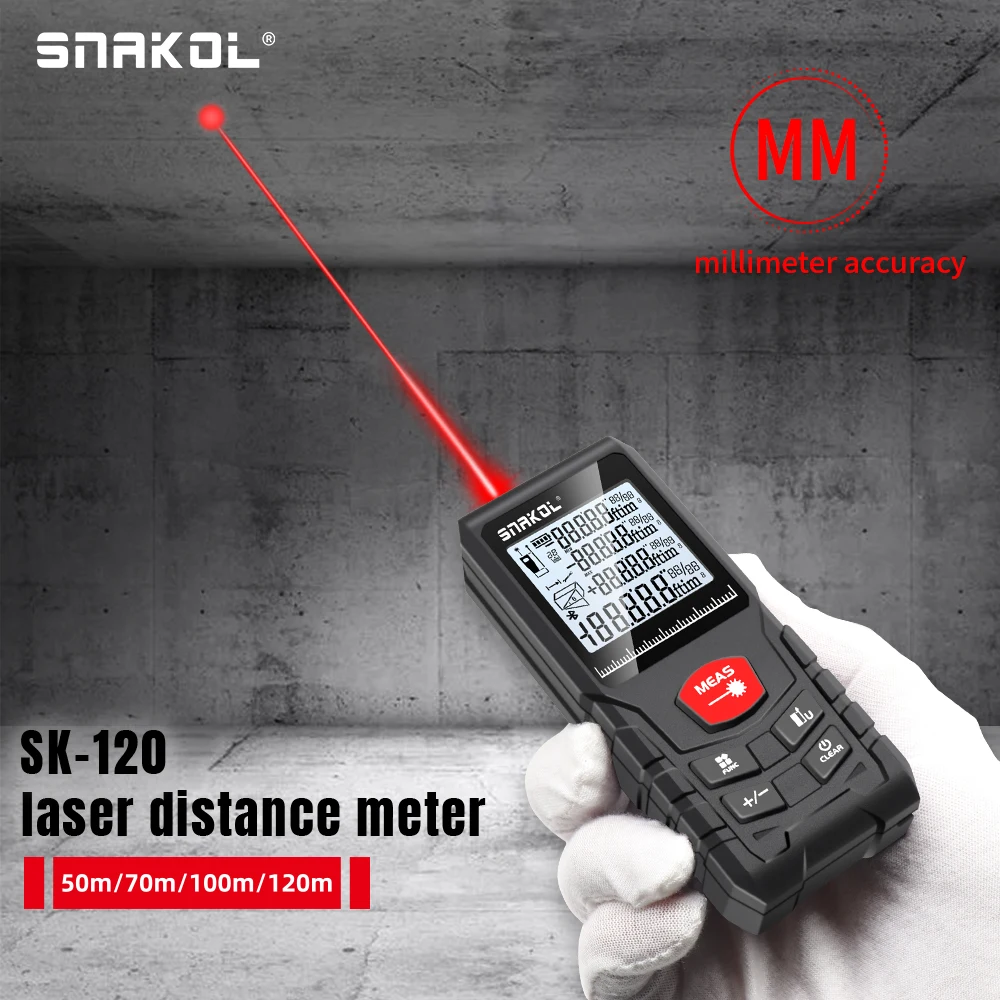 Dalmierz laserowy SK-50 za $11.58 / ~47zł