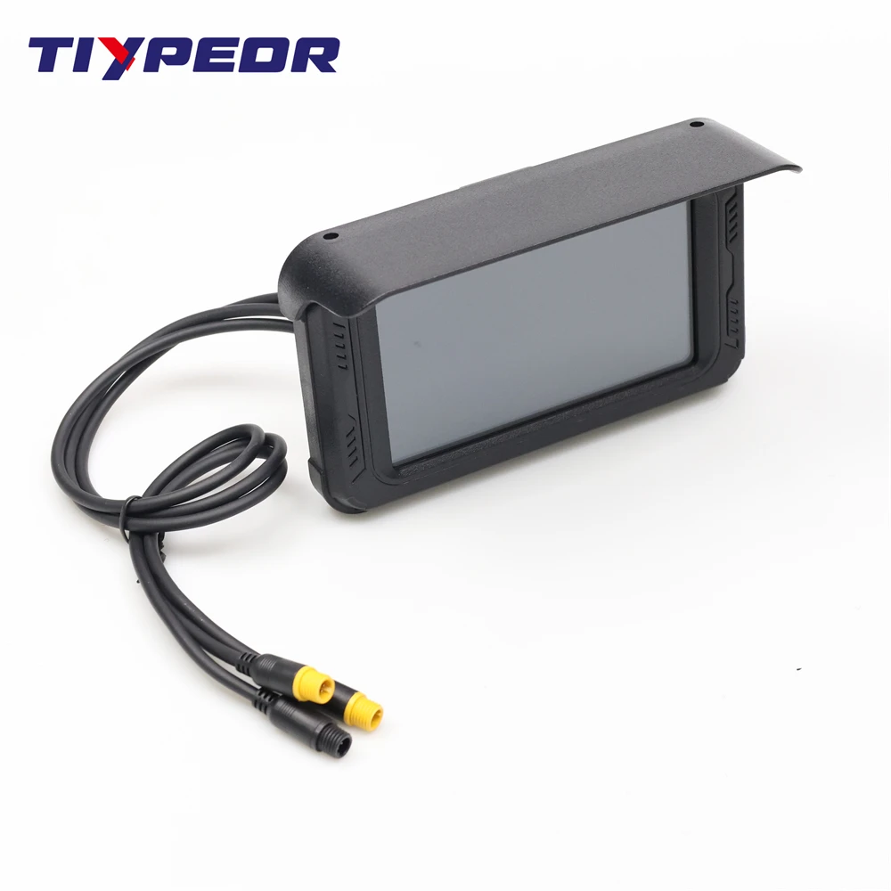 TIYPEOR GPS Navigation Motorcycle IPX7 Waterproof With Moto TPMS Monitor System Carplay Display Screen Portable Android Auto