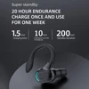 M-F8 Waterproof Hanging Single Ear Earbuds Bluetooth-compatible 5.2 Noise Cancelling Sports Wireless Business Headphones Headset 4